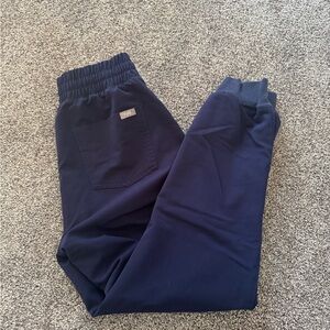 Figs Zamora High Waisted Joggers - Navy